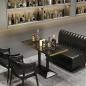 Preview: Muxing Gastro Sitzbank Dinerbank Sofa Gastronomiemöbel Cafe Bar Restaurants Hotel Einrichtung Stuhl Kunstleder