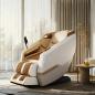 Preview: Muxing Massagesessel, Zero-Gravity Liegesessel, Tiefenmassage, mit Heizfunktion, Vollmassage, Bluetooth SL Schienen L140×B73×H106cm /A001/