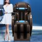 Preview: Muxing 3D Massagesessel, MECHANICAL HANDS Wärmefunktion, Shiatsu, Zero Gravity, Bluetooth SL Schienen A32
