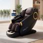 Preview: Muxing Massagesessel,Massagestuhl Zero Gravity für Ganzkörper, mit Heizung, SL Track,Thai Stretch Massagestuhl, Bluetooth 3D Surround Musik【GH-L001】