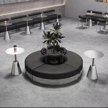 MuXing Couchtisch, Kaffeetisch, Gastronomietisch, Esstisch, Bistrotisch, Industrietisch, Tisch aus Edelstahl