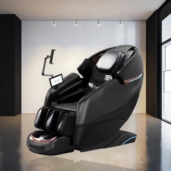 Preview: MuXing 4D Ganzkörper Massagesessel, Mit Heizfunktion, Tiefenmassage, für den ganzen Körper geeignet, Bluetooth SL Schienen