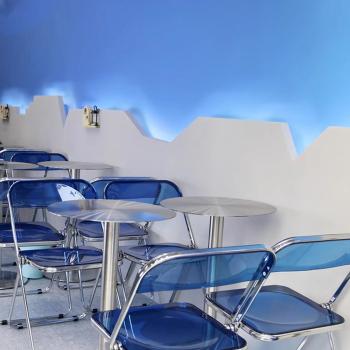 MuXing Gastronomiemöbel Edelstahl Bar Cafe Gewerblicher Bistrotisch