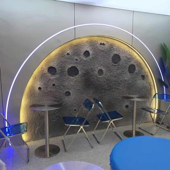 MuXing Gastronomiemöbel Edelstahl Bar Cafe Gewerblicher Bistrotisch