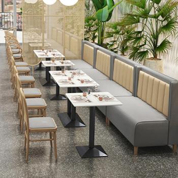 MuXing Gastronomiemöbel Esszimmertisch Esstisch Küchentisch für Esszimmer Wohnzimmer tisch Bistrotisch Keramik weißschwarz1