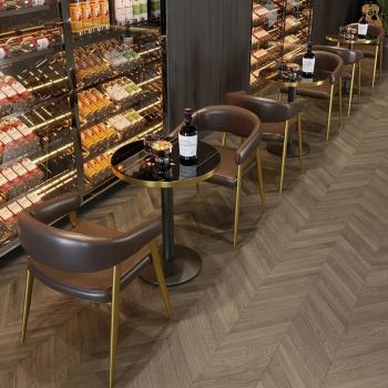 Muxing Gastronomiemöbel Cafe Bar Restaurants Hotel Einrichtung Tisch Bistrotisch JBHT Schwarz gold