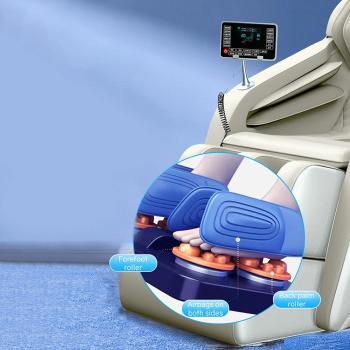 Preview: Muxing Massage Stuhl Massagesessel mit Klopfen Kneten Luft-Massage-System 3D Hi-Fi Bluetooth A53L