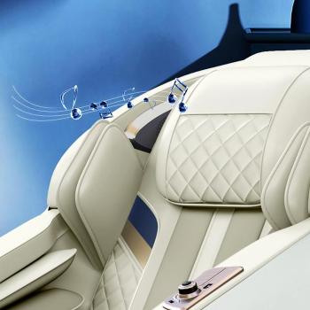 Muxing Massage Stuhl Massagesessel mit Klopfen Kneten Luft-Massage-System 3D Hi-Fi Bluetooth A53L
