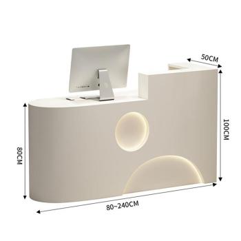 Muxing Ladenkasse kleine Theke Ladentheke kassen Empfangstheke Empfangstisch links