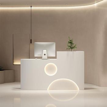 Preview: Muxing Ladenkasse kleine Theke Ladentheke kassen Empfangstheke Empfangstisch links