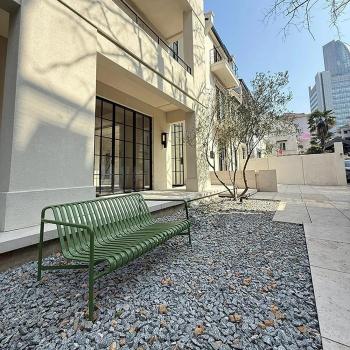 MuXing Outdoor Gartenstuhl aus Eisen – Wetterfest & Robust – Stuhl für Balkon, Terrasse & Café – Garten sessel Dunkelgrün