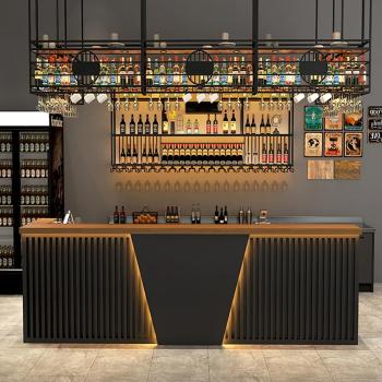 Preview: Muxing Bartheke Eisenkunst Kassen Restaurant Billardhalle Empfangstheke Theke