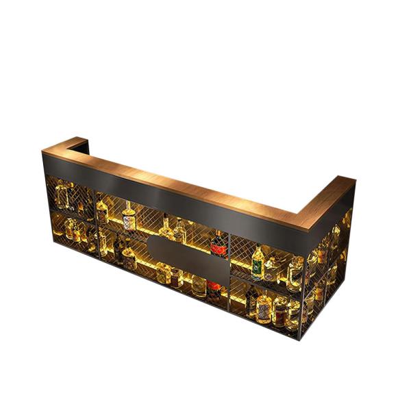 Muxing Maßanfertigung Bartisch Bar Theke Kasse Tresen Eisenkunst Rezeption Empfangstheke【TWWW】