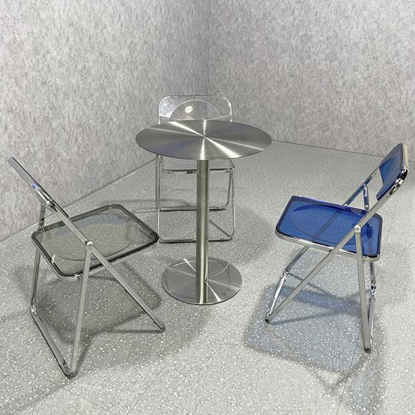 MuXing Gastronomiemöbel Edelstahl Bar Cafe Gewerblicher Bistrotisch