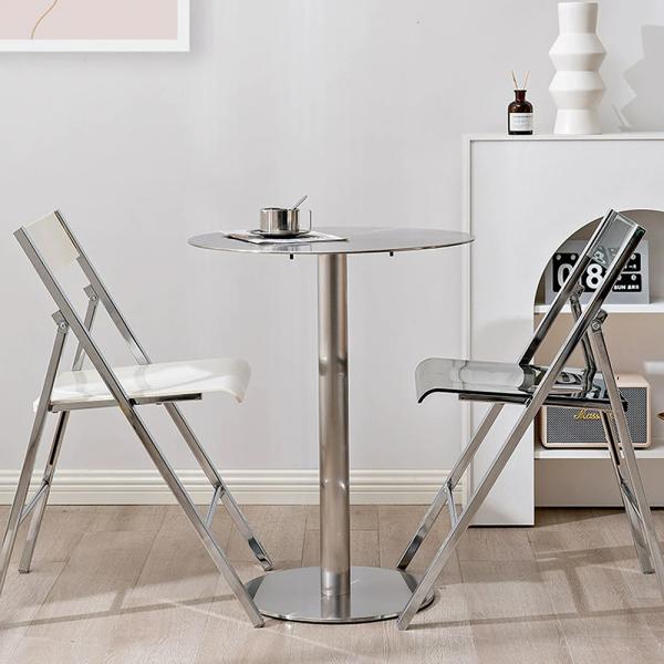 MuXing Gastronomiemöbel Edelstahl Bar Cafe Gewerblicher Bistrotisch