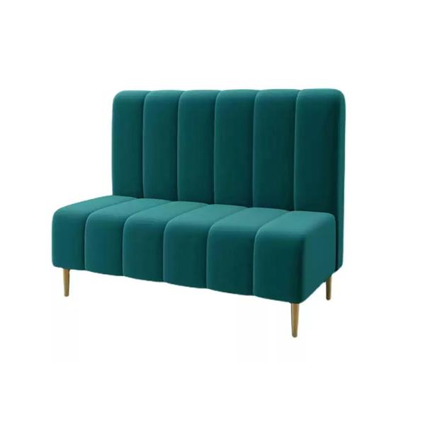 Muxing  Sitzbank mit Rückenlehne Restaurant-Sitzbank Café-Sitzbank Hochlehner-Barbank Dunkelgrün 120×60×90 cm 【KZ-R52】