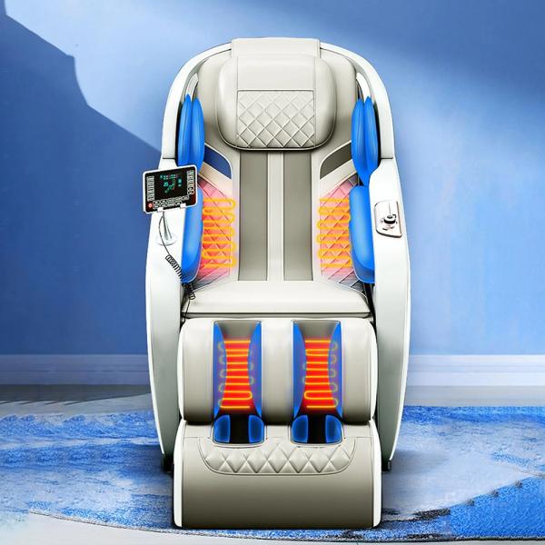 Muxing Massage Stuhl Massagesessel mit Klopfen Kneten Luft-Massage-System 3D Hi-Fi Bluetooth A53L