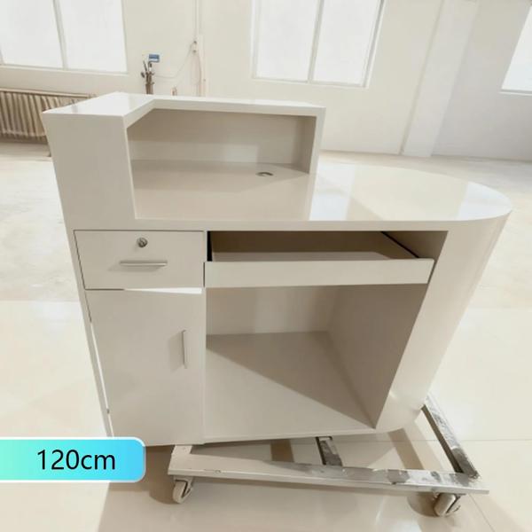 Muxing Ladenkasse kleine Theke Ladentheke kassen Empfangstheke Empfangstisch links