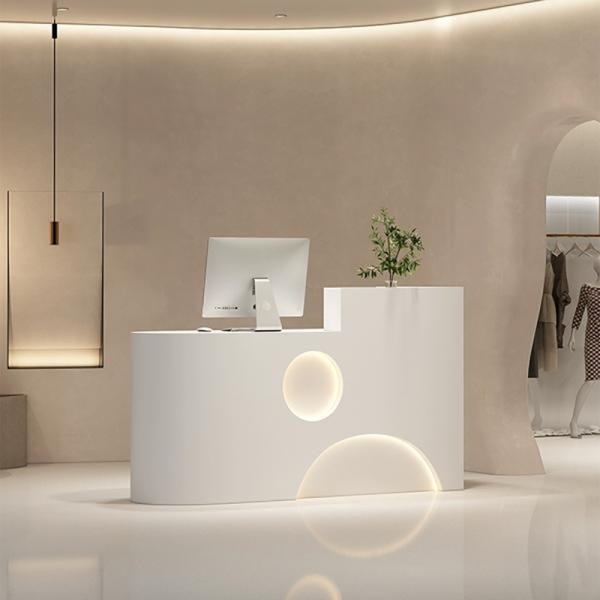 Muxing Ladenkasse kleine Theke Ladentheke kassen Empfangstheke Empfangstisch links